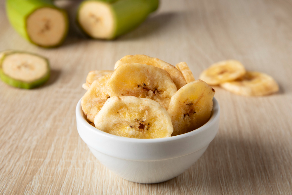 membuat keripik pisang