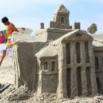 Tips membuat istana pasir