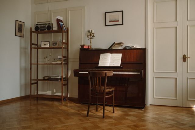 letak piano